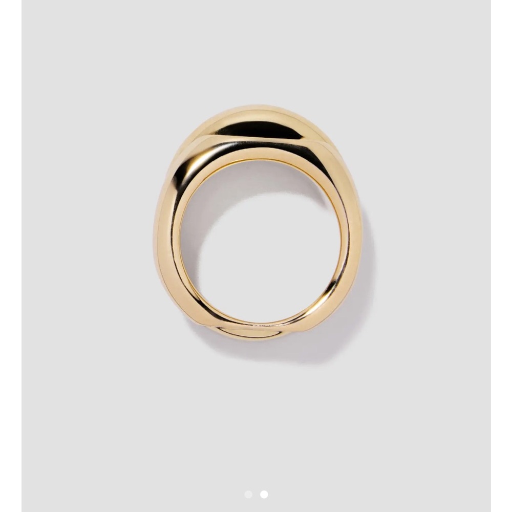 Jennifer Fisher Polished Gold Tangle Ring - Picture 2 of 5
